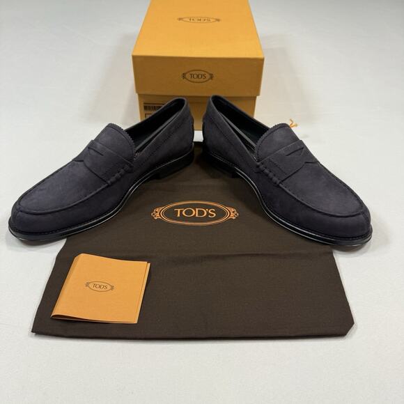 Tod’s SEUDE LEATHER SOLE PENNY Loafer Size 7.5UK/9US New In Box MSRP $950